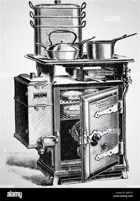 19th century gas stove